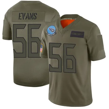 Men's Desmond Evans Tennessee Titans Limited Camo 2019 Salute to Service Jersey