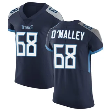 Men's Devonte O'Malley Tennessee Titans Elite Navy Vapor Untouchable Jersey