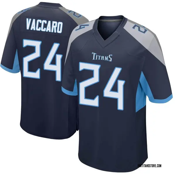 Men's Kenny Vaccaro Tennessee Titans Game Navy Blue Alternate Jersey