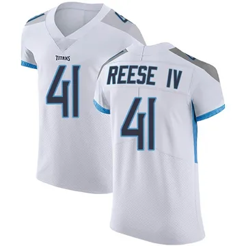 Men's Otis Reese IV Tennessee Titans Elite White Vapor Untouchable Jersey