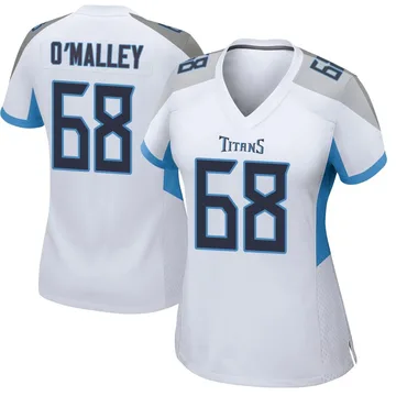 Women's Devonte O'Malley Tennessee Titans Game White Jersey