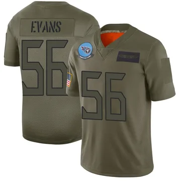 Youth Desmond Evans Tennessee Titans Limited Camo 2019 Salute to Service Jersey