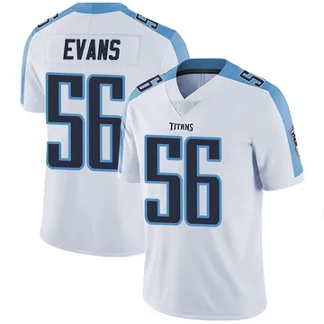 Youth Desmond Evans Tennessee Titans Limited White Vapor Untouchable Jersey