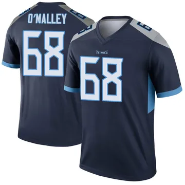 Youth Devonte O'Malley Tennessee Titans Legend Navy Jersey