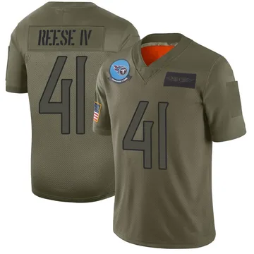 Youth Otis Reese IV Tennessee Titans Limited Camo 2019 Salute to Service Jersey